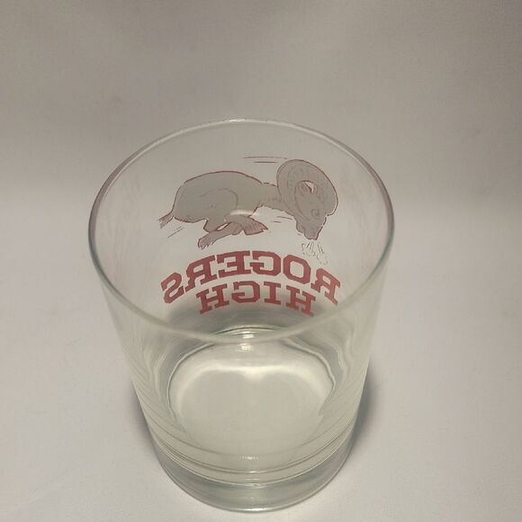 Rogers High Red Bar Glass - Picture 3 of 3